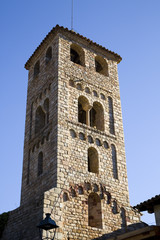 Fototapeta na wymiar Espinelves church, Spain