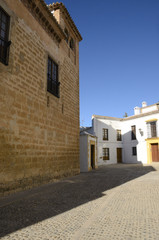 Fototapeta na wymiar Historyczny ulica w Ronda, Hiszpania