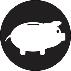 Piggy bank icon