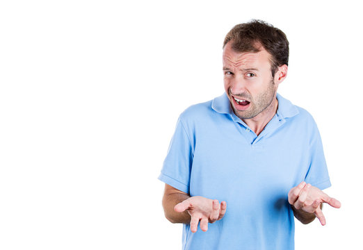 Clueless, ignorant man. So what, I don't know, who cares?