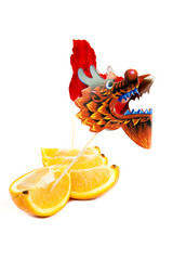 Dragon and Oranges