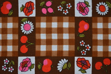 Baumwollstoff mit Muster