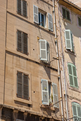 Fototapeta na wymiar Wohnhaus in Marseille