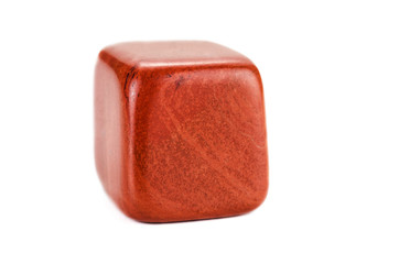 Red jasper polished stone