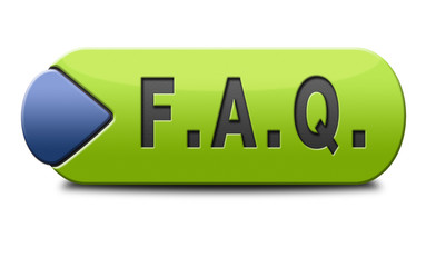 Fototapeta premium faq button