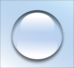 Water drop bubbles illustration