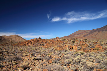 Fototapeta na wymiar Park Narodowy Teide.