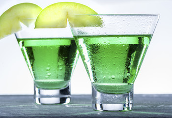 Green Apple Martini Cocktail