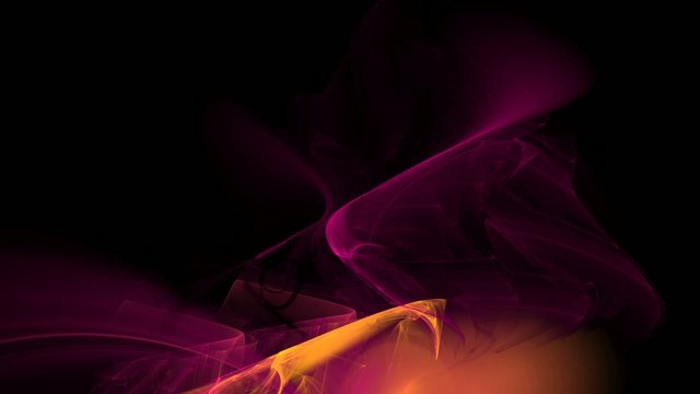 Fractal fire animation