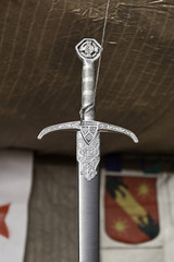 Old medieval sword