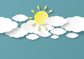 FOND NUAGE ET SOLEIL © Baillou