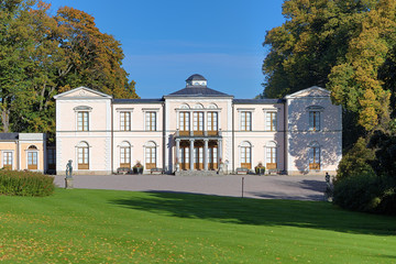 Fototapeta na wymiar Rosendal Palace in Stockholm, Sweden