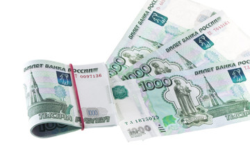 Russian 1000 roubles bank note