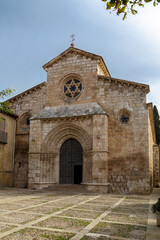 facade of a church