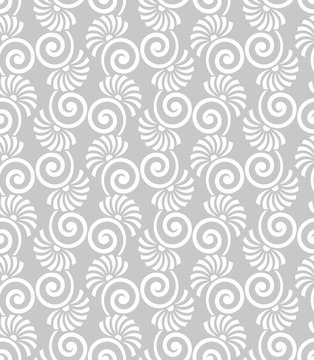 Swirly floral pattern