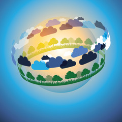 Abstract Background Vector