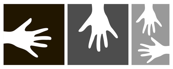 hands vector illustration