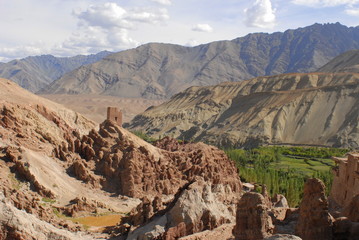 Ruins of the Buddhist Monastery at Basgo, Ladakh