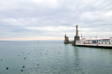 Hafen in Konstanz - Bodensee - Deutschland