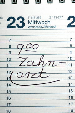 Kalender "wichtiger Arzttermin" 