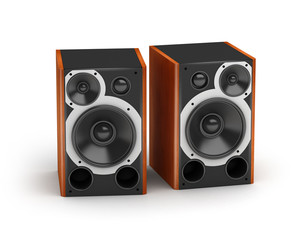 Fototapeta premium Speakers set
