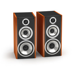 Fototapeta premium Speakers set