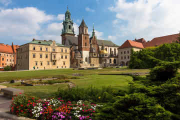Cracovie, Château du Wawel + Cathédrale