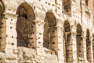 Arches on Coliseum Wall