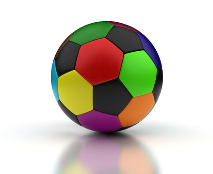 Colorful Football
