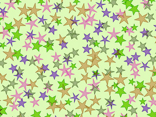 Starry festive holiday background