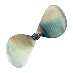 propeller of motor boat © JackF