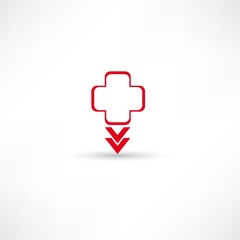 Obraz premium medicine icon