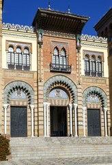 Fototapeta na wymiar Museum of Popular Arts of Seville, Spain
