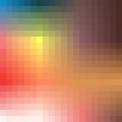 Retro pattern of geometric shapes