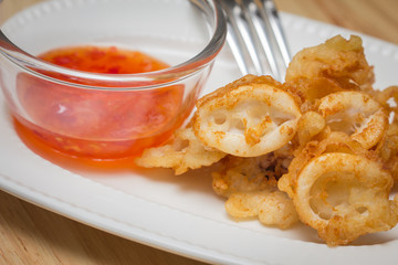 fried squid