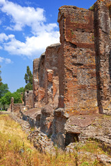 Fototapeta premium Villa Adriana-ruins Adrian country house in Tivoli near Rome