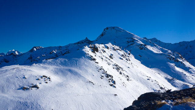 Peclet mountain in French Alps