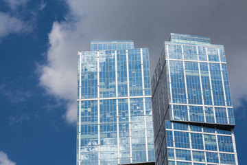 A set of two high-rise towers