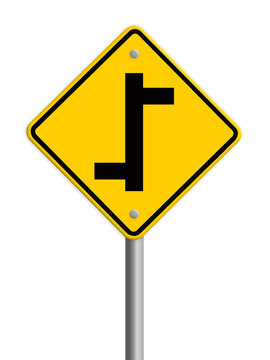 Intersection Sign, Part Of A Series.