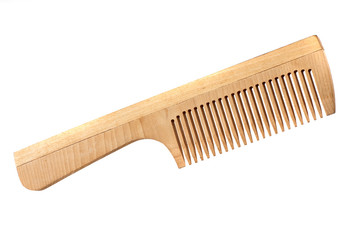 hairbrush on white
