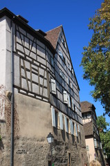 Fototapeta na wymiar Maisons alsaciennes à Colmar