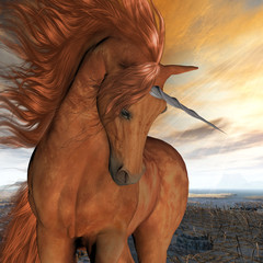 Burnt Sky Unicorn © Catmando