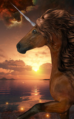 Unicorn Stargazer © Catmando