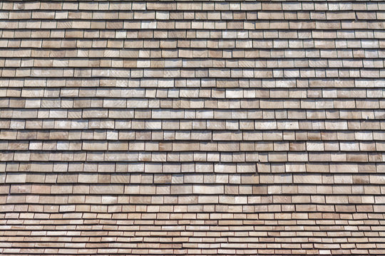 wooden roof tiles from north of Thailand