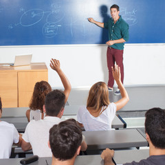 Students in classroom