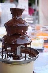 Chocolate fondue