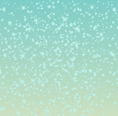 Christmas falling star snow background