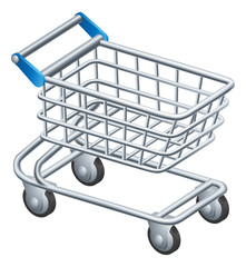 Shopping trolley icon