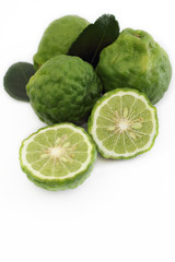 Kaffir Lime or bergamot.