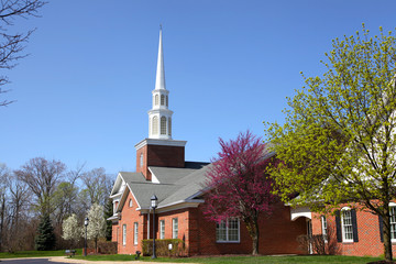 Elegant church building